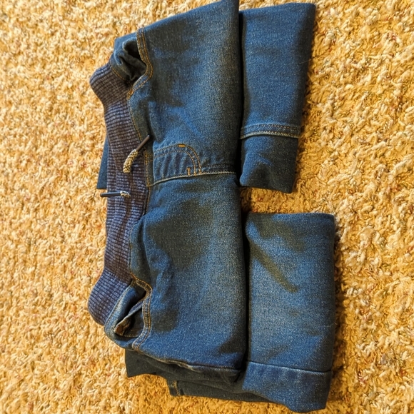 Lands' End Bottoms Lands End Elastic Waist Sweatpant Jeans Size L